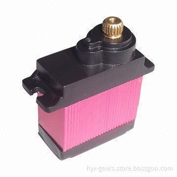 16g Small Servo Motor with Middle Aluminum Case, Metal Gears and Digital Reducer